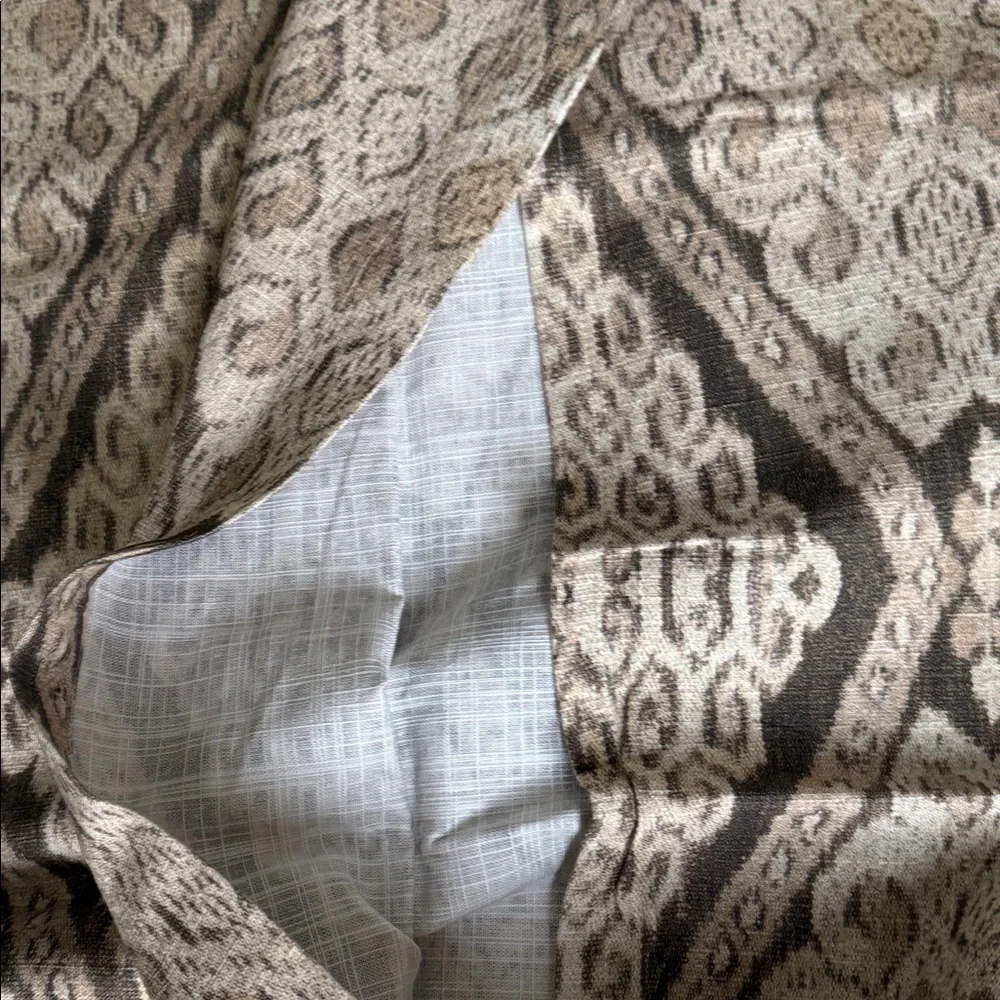 West Elm ikat Duvet standard  Pillow sham (1)
